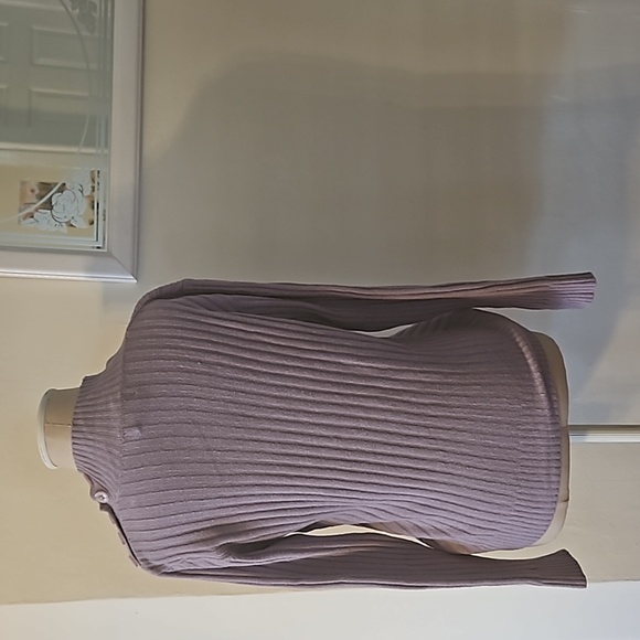 Mix It Ribbed Turtleneck - Picture 2 of 3